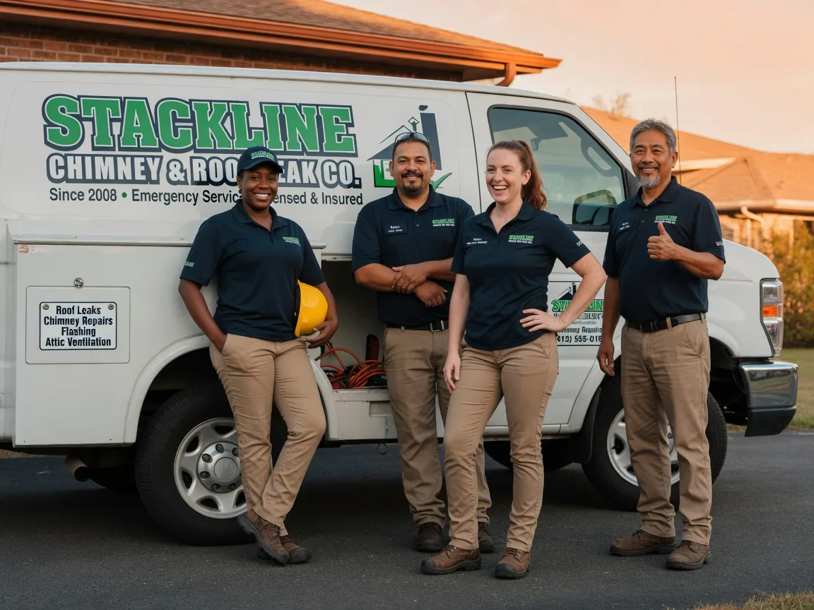 Chimney flashing repair company in Rushville, NY
